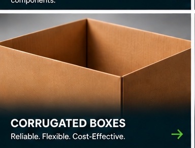 Custom corrugated packaging