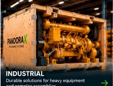 Industrial equipment packaging