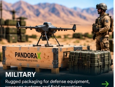 Military and defense protective packaging