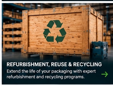 Packaging refurbishment reuse and recycling